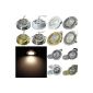 Set of 4 Halogen Furniture Recessed Spotlights Alina / 12V / 20W / EEK C / connection cable with plug - Colour: Chrome
