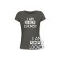 Shirtstreet24, I AM SHER LOCKED, Sherlock Holmes Lady / Girlie Shirt Series (Textiles)