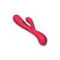 Mila touch silicone vibrator with clitoral stimulator (Juicy Pink)