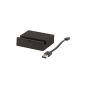 iProtect magnetic docking station charger black for Sony Xperia Z1, Z1 Compact, Z2, Z3 Compact (Electronics)
