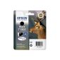 Epson T1301 ink cartridge Hirsch, single pack, black (Office supplies & stationery)