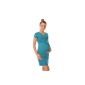 Classic Elegant Maternity V-Neck Dress Pregnancy Pregnancy 8415 Variety of Colours (Textiles)