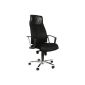 TOPSTAR SU39A BG0 office swivel chair High Sit up black with armrests (household goods)