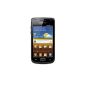 Samsung Galaxy W I8150 Smartphone (9.4 cm (3.7 inch) touchscreen, 1.4 GHz processor, 5 MP Camera, Android OS) Soft Black (Electronics)