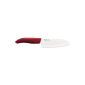 Kyocera FK-140-WH RD Red Handle Chef Knife Ceramic White Blade 14 cm (Kitchen)