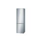 Bosch KGE39AL40 fridge freezer Smart Cool / A +++ / cooling: 247 L / freezing: 89 L / stainless steel finish / Super freezing / ChillerBox (Misc.)