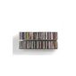 Shelves Range CD / DVD TEEbooks - Set of 2 - W 60 cm, D 15 cm, H 15 cm - White