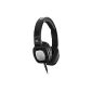 JBL High Performance On-Ear Headphones with DJ Foldable Mini Pivot Ear Cups / remote control / microphone - black (Electronics)