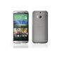 Bestwe Grey TPU Cover Case for HTC One M8 TPU Case