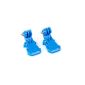 JMT 2 Pcs J-Hook Buckle Vertical Surface Mount Adapter for GoPro HD Hero 2 March Chest Strap (Blue) (Electronics)