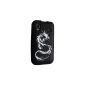 Silicone Case Black Dragon Samsung Galaxy Ace S5830