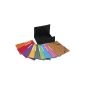 Exacompta Lot 10 Men 3 cardboard flaps closure by elastic 24x32cm assorted colors (Office Supplies)