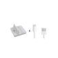 smartec24® iPad Air / iPad mini Premium dock in white incl. 1x charging cable.  Also compatible with iPhone 5 / 5S / 5C and iPod Nano 7 (Electronics)