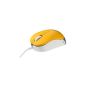 Trust Nanou Micro Optical Mouse with Retractable USB Cable for laptops yellow (optional)
