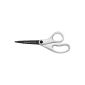 Westcott E-32681 00 Titanium Non Stick Scissors stainless steel, 20.4 cm / 8 inch, black / white (Office supplies & stationery)