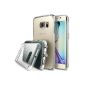 Galaxy S6 Edge hull - Ringke FUSION *** All New Anti-Dust Cap & Fall Protection *** [CRYSTAL VIEW] Crystal Clear Panel Back Shock Absorbing Bumper Case with Hard Back Free for Samsung Galaxy S6 - Eco / DIY Paquete (Electronics)