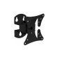 Brateck TFT swivel and tilt VESA wall bracket for mounting LCD monitors and computer screens - screen sizes: 17 - 24 