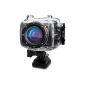 Fantec BeastVision HD Wi-Fi Surf and Water Sports Edition Action camera (8 megapixels, 10x Dig. Zoom, Full HD, WiFi) incl. Remote Control (Electronics)