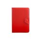 Often Portable Case Skin Cover Skin in Red For 7 Inch Tablet PC