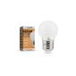 SEBSON® E27 LED 5W lamp - cf. 40W bulb - 400 Lumen - E27 LED warm white - LED lamps 160 °