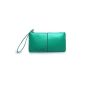 OULINBEIN Women And Girl 100% Genuine Leather From Cattle Wallet Pouch Bag Purse Door Tickets