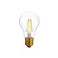 greenandco® filament LED lamp replaces 60 Watt E27 bulb, 6W 810 Lumen 2700K warm white filament filament lamp 360 ° 230V AC only glass, not dimmable