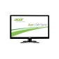 Acer G276HLAbid 68.6 cm (27 inch) monitor (VGA, DVI, HDMI, 2ms response time) black (accessories)