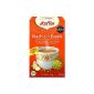 Yogi tea, digestive tea Ayurvedic tea blend, organic tea, tasty, warm & digestive invigorating, 17 tea bags, 30,6g (Food & Beverage)