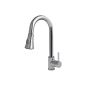 Burgtal 10792 K-3 NC Single lever sink faucet shower Linurg low pressure chrome