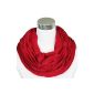 Mevina leicher knitted snood Loop Uni in many colors Unisex Snood Loopschal (Textiles)