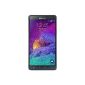 Samsung Galaxy Note Smartphone Unlocked 4 4G (Screen: 5.7 inch - 32 GB - SIM Single - Android 4.4 KitKat) Black (Electronics)