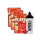 ALL STARS HY-PRO 85 3 x 500g bag + Chemical Experiment protein bar Shaker - Mixed (Personal Care)
