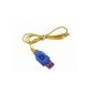 USB Charging Cable for Mini Helicopter Thunder Quick I / II, overspeeding, Gyro 6010/6020, Max-Z, V-Max, X-Storm (Toys)