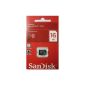 SanDisk 16GB Micro SDHC Memory Card for LG Optimus L7 P700 (Electronics)