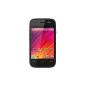 Wiko Ozzy Smartphone Android 4.2.2 Jelly Bean USB 4GB Black (Electronics)