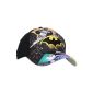 LEGO City Batman Dark Knight Joker HA HA!  Black Boys Baseball Snapback Adjustable Hat Hat (Clothing)