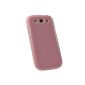 igadgitz Shell Case Brilliant Pink Crystal TPU Gel Durable Samsung Galaxy S3 III i9300 Android Smartphone + Screen Protector (Wireless Phone Accessory)
