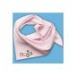 Scarf with name, baby triangular scarf, bib, birth gift, personalized (Baby Product)