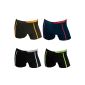 4-pack Men's Boxer Briefs Boxer Shorts color (Textiles)