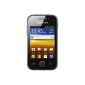 Samsung GT-S5360 Galaxy Y smartphone HSDPA / 3G / EDGE / GPRS Bluetooth WiFi GPS Android 3 inch Black (Electronics)