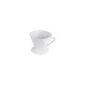Porcelain coffee filters 1x4 (household goods)