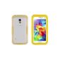JAMMYLIZARD | Salamander Waterproof Case Cover for Samsung Galaxy S3, S4 and S5, yellow (optional)