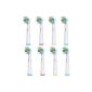 8 pcs.  (2x4) of brush heads to E-Cron® teeth.  Replacement Oral B 3D White / PRO Bright (EB18-4).  Fully compatible with electric toothbrushes Oral-B models: Vitality Precision Clean, Vitality Floss Action, Vitality Sensitive, Vitality Pro White, Vitality Precision Clean, Vitality White & Clean, Professional Care Triumph Advance Power, Trizone and Smart Series .