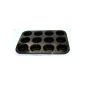 SiliconeCuisine - Mold for 12 Muffins / Cupcakes- superior - Non-stick - 10 year guarantee (Kitchen)