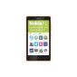 Nokia Unlocked 3G Smartphone XL (Screen: 5 inches - 4 GB - Nokia OS X - Dual SIM) Orange (Electronics)
