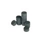 12 whiskey stones (gray & Round) from natural soapstone for your drinks 