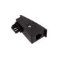 Hama Adapter for Fritzboxkabel, TAE-F-Plug - Modular 8p2c Coupling (electronics)