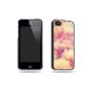 White Triangle Fashion Colours Smoke Retro telephone shell Case for iPhone 5 / 5s (Electronics)