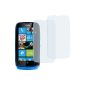 2 x mumbi Screen Protector Nokia Lumia 610 protector Crystal Clear invisible (Electronics)