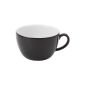 Kahla - Porcelain for the Senses 204708A72128C Pronto Colore Black Cappuccino cup 9,5 cm (Kitchen)